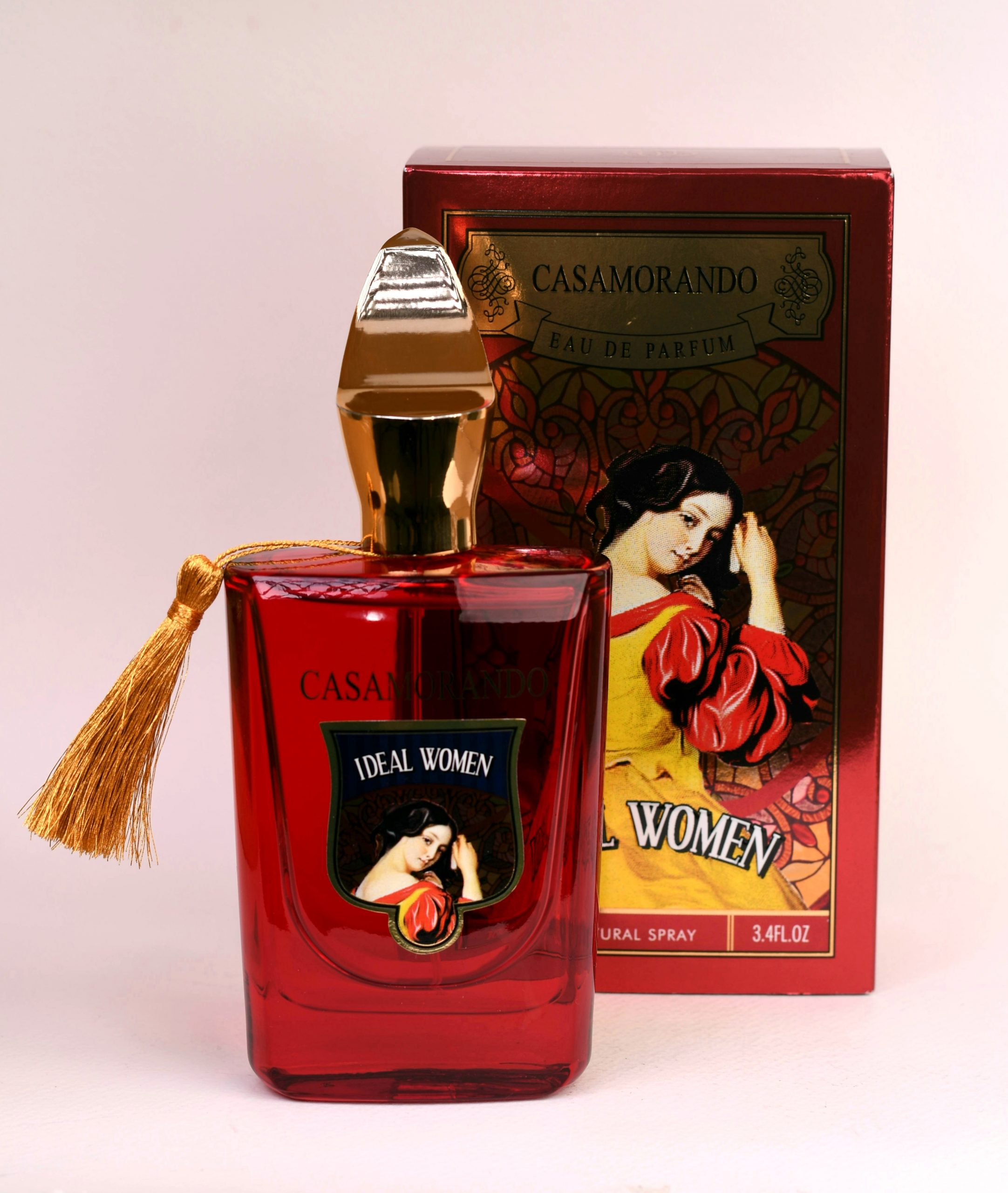 ادکلن کازاموراتی بوکت آیدل فراگرنس ورد اورجینال قرمز