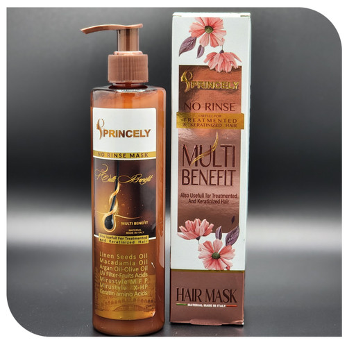 ماسک مو و کرم مو پرنسلی مولتی بنفیت 15 کاره بدون ابکشی